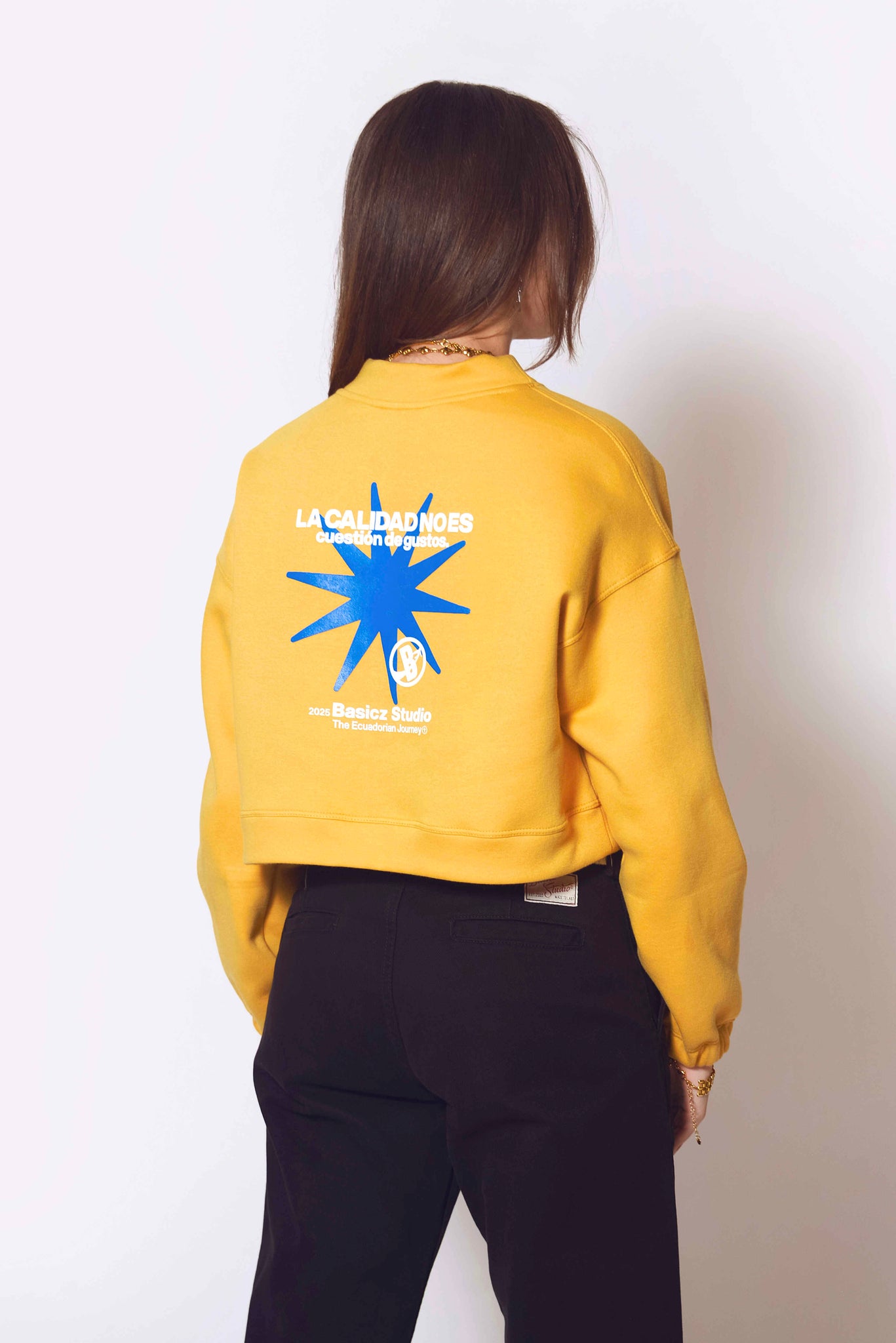 The Standards Mustard Crewneck