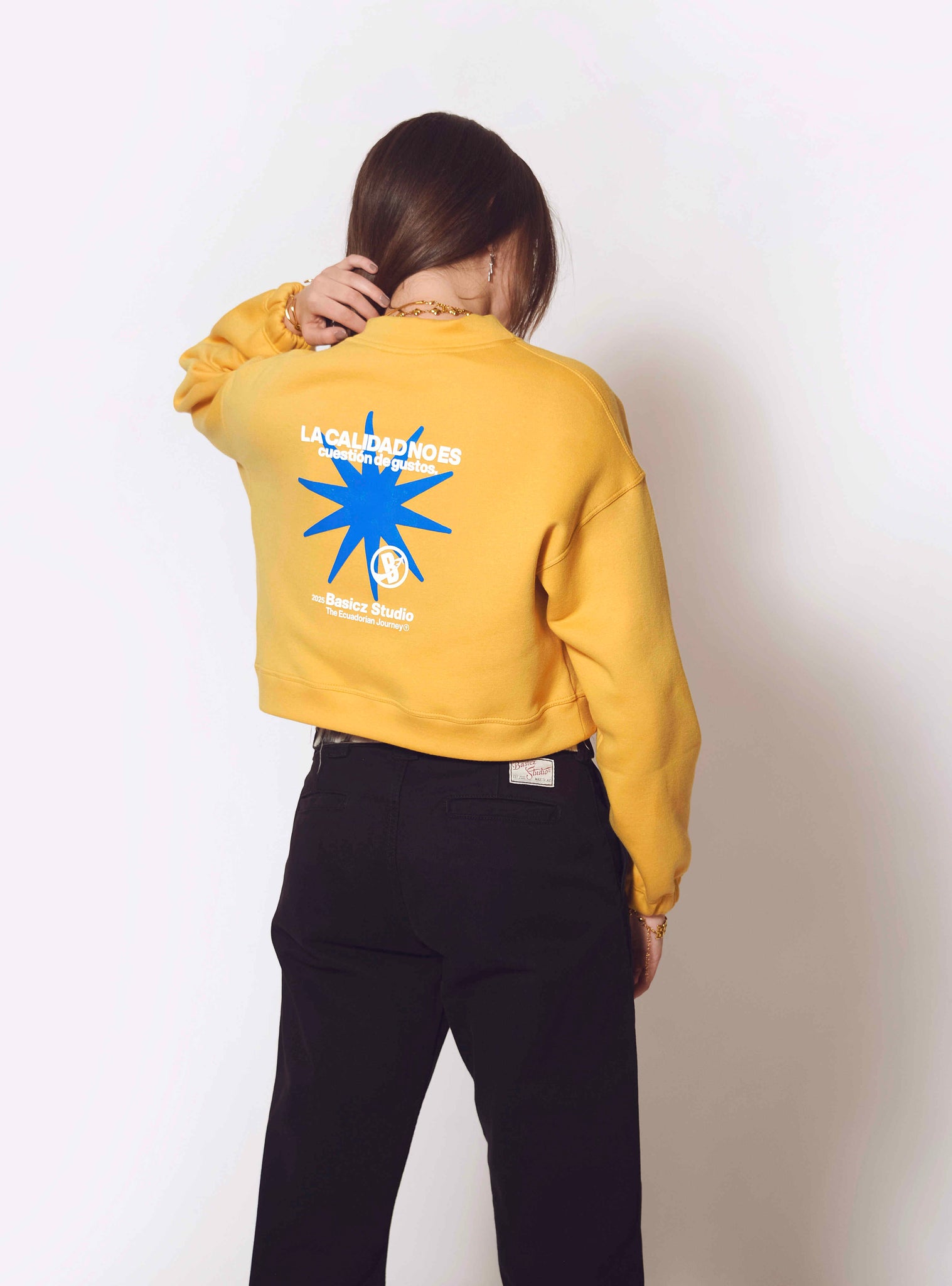 The Standards Mustard Crewneck