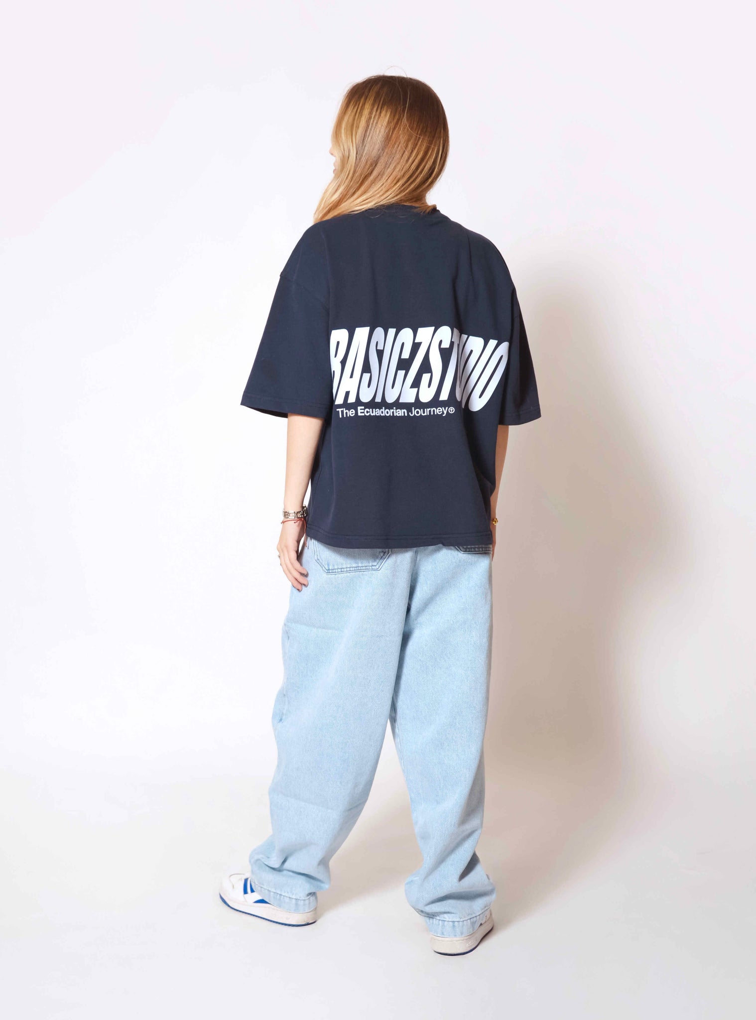 Racing Navy Blue Tee