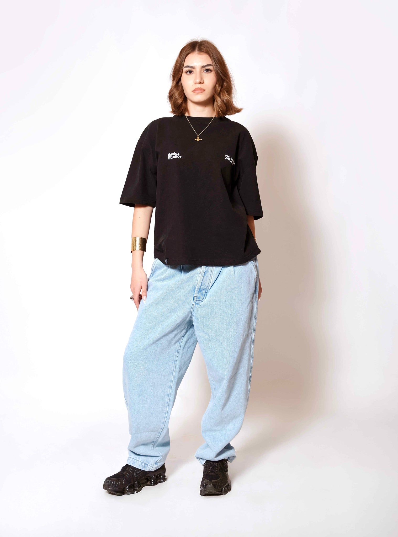 Racing Dark Black Tee
