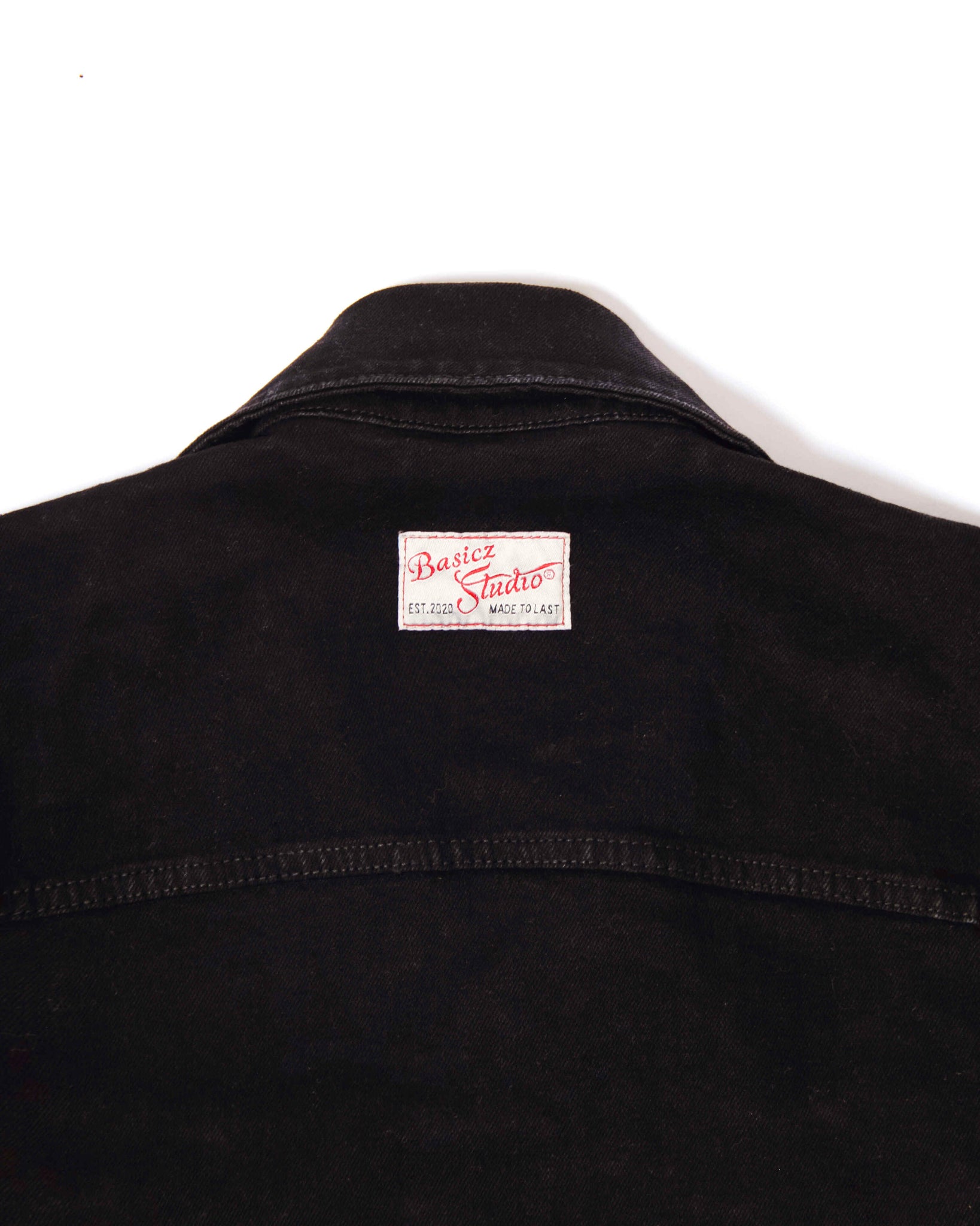 Black Trucker Jacket