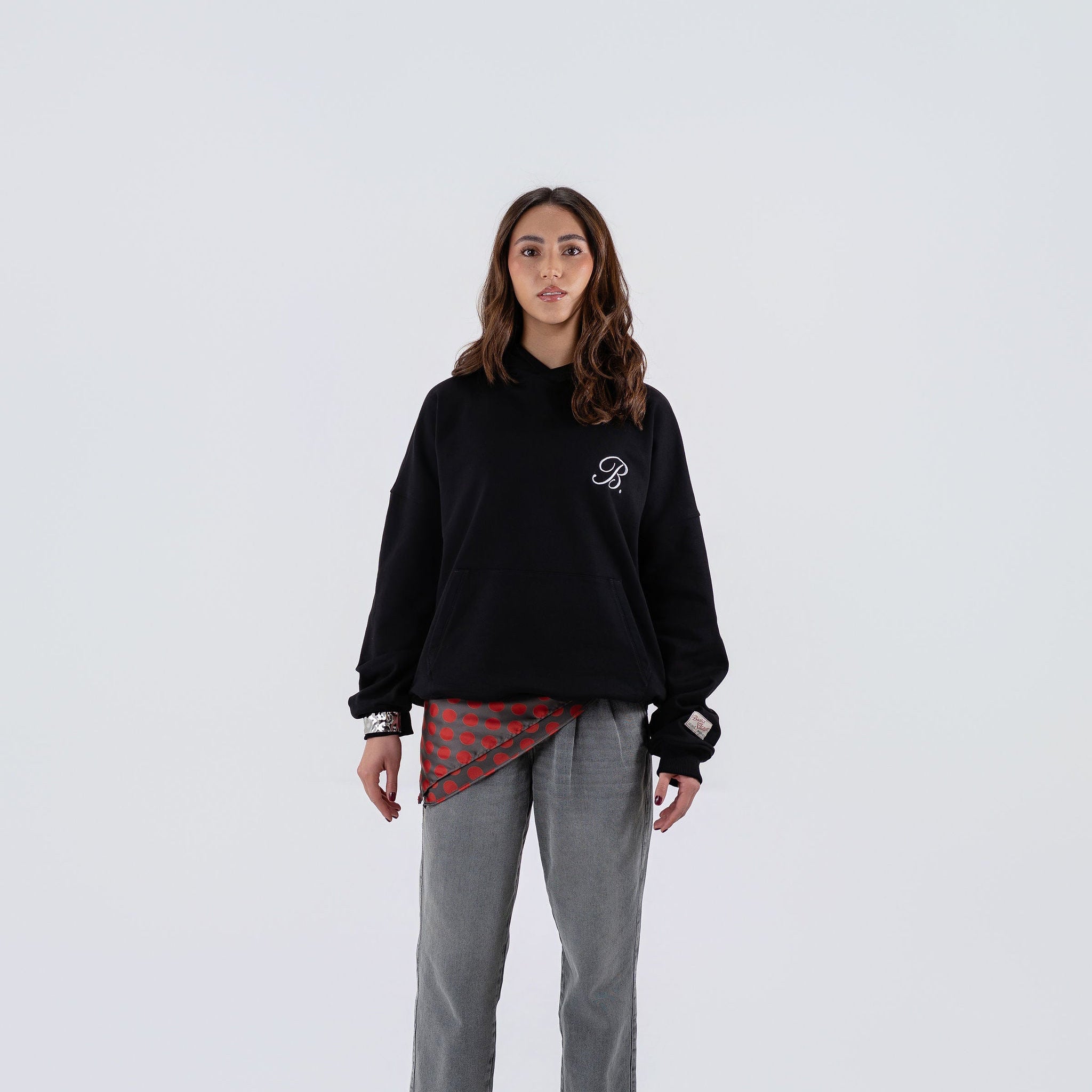 Born 4 More Black Hoodie