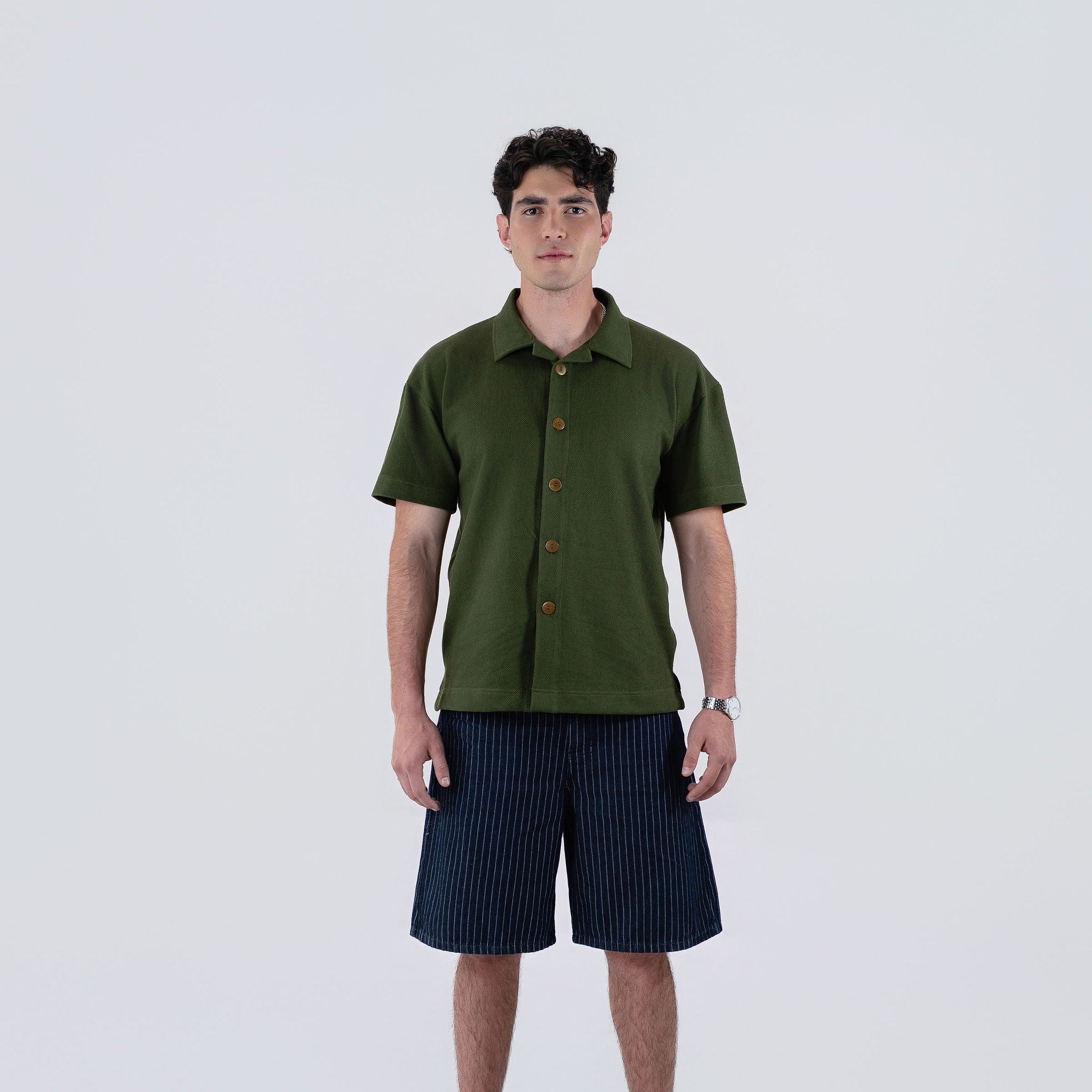 Forest Green Polo Timeless