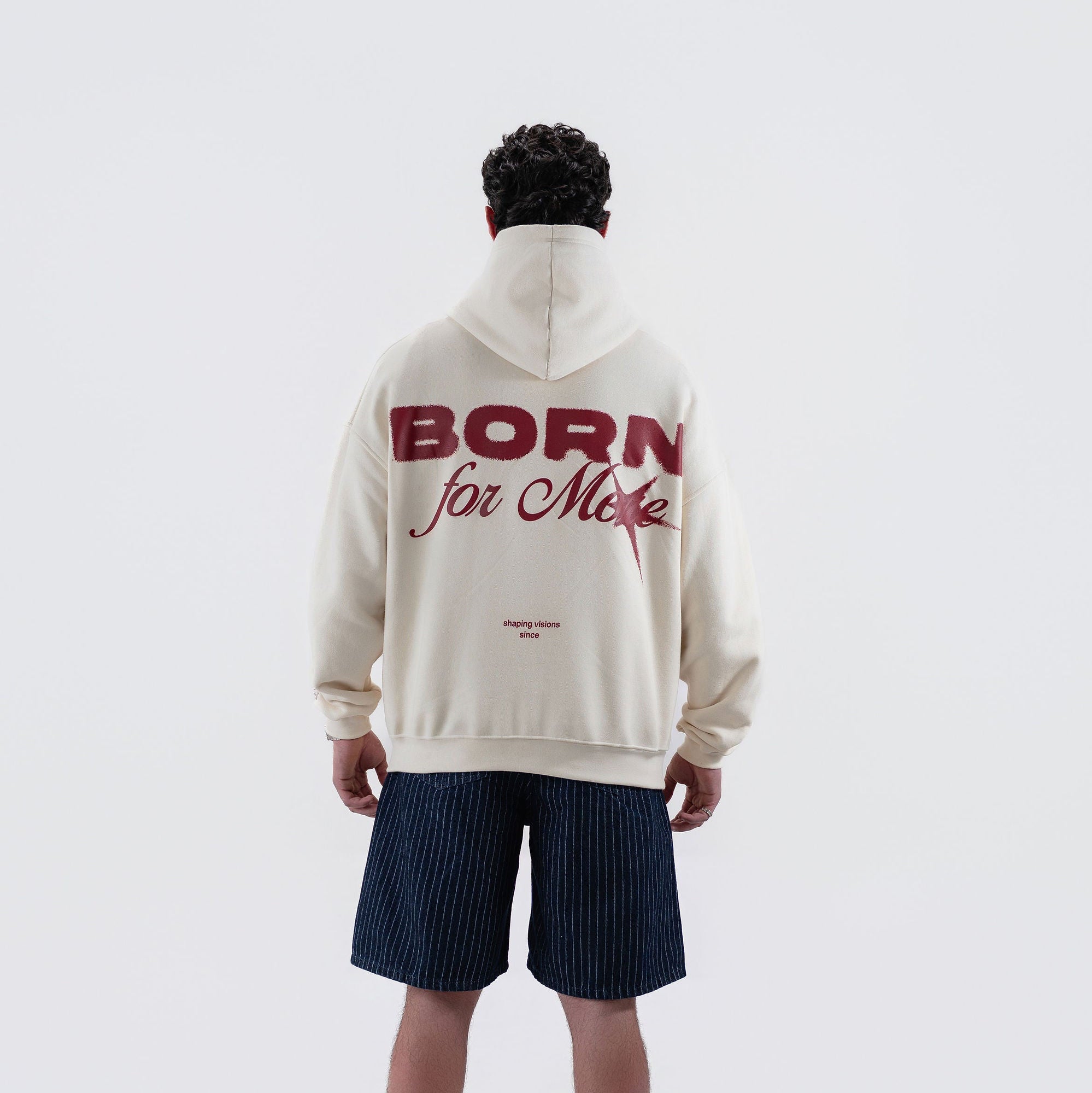 Born 4 More Off White Hoodie