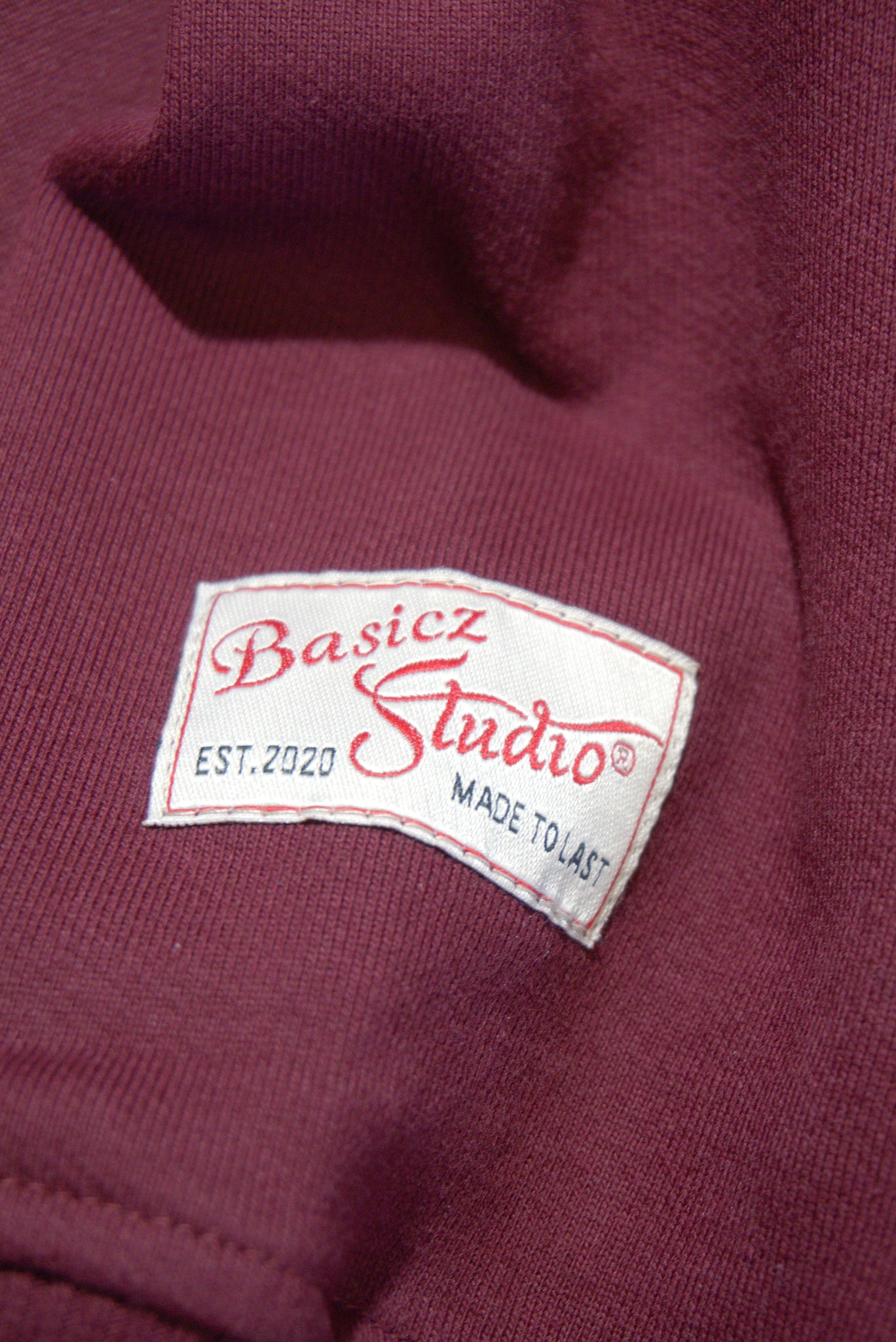 Born 4 More Angel Crewneck Merlot