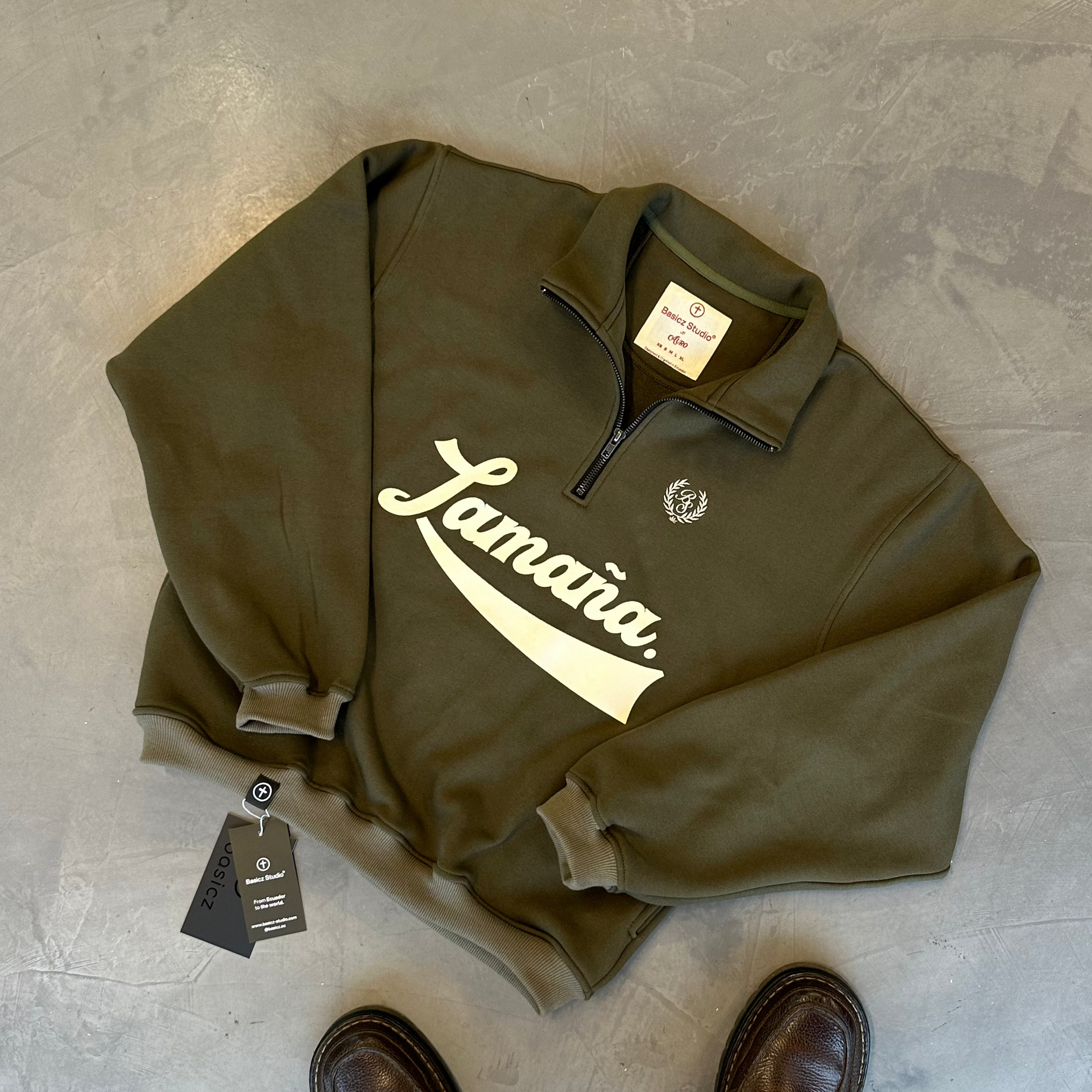 La Maña Navy Green Jacket