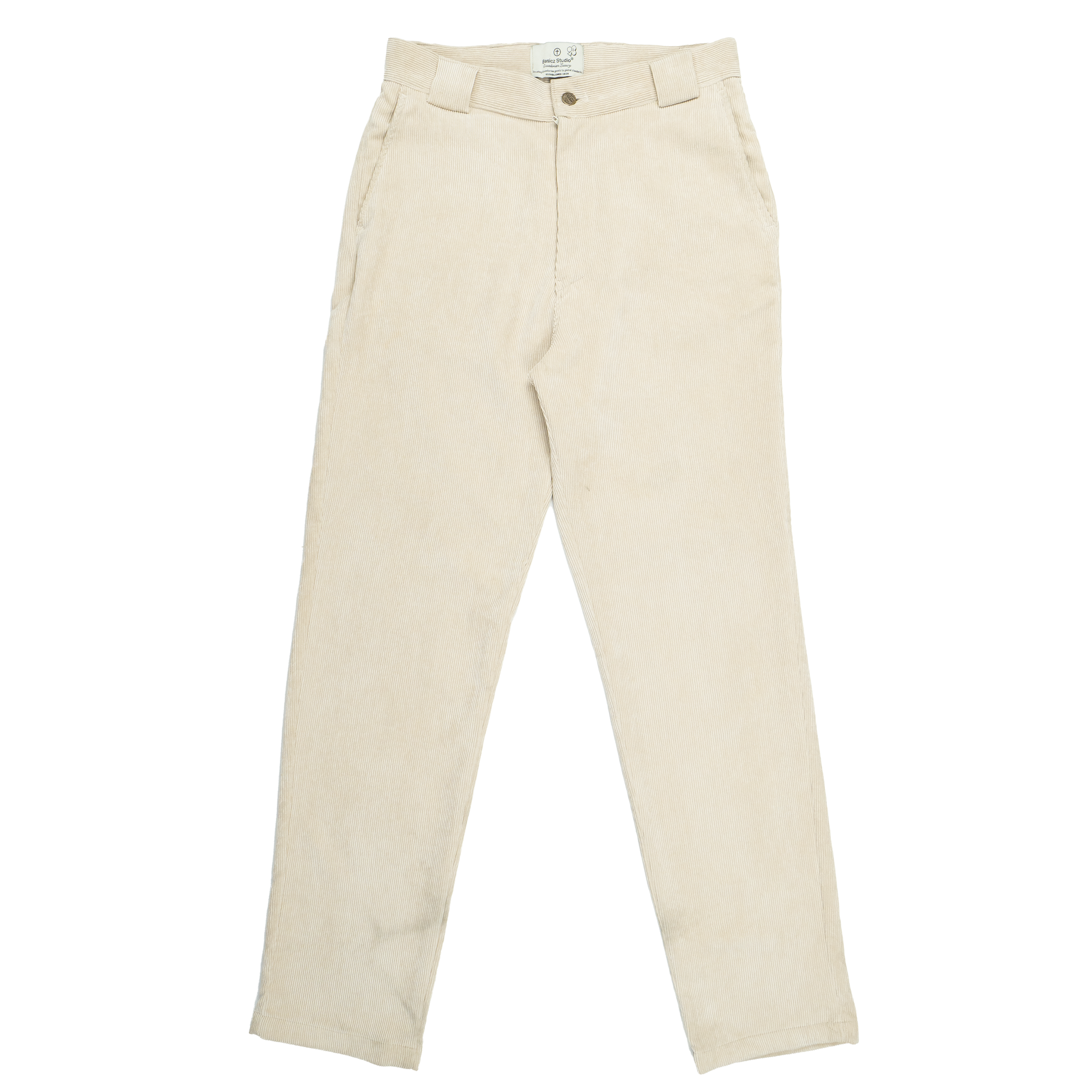 STRAIGHT BEIGE PANA PANT
