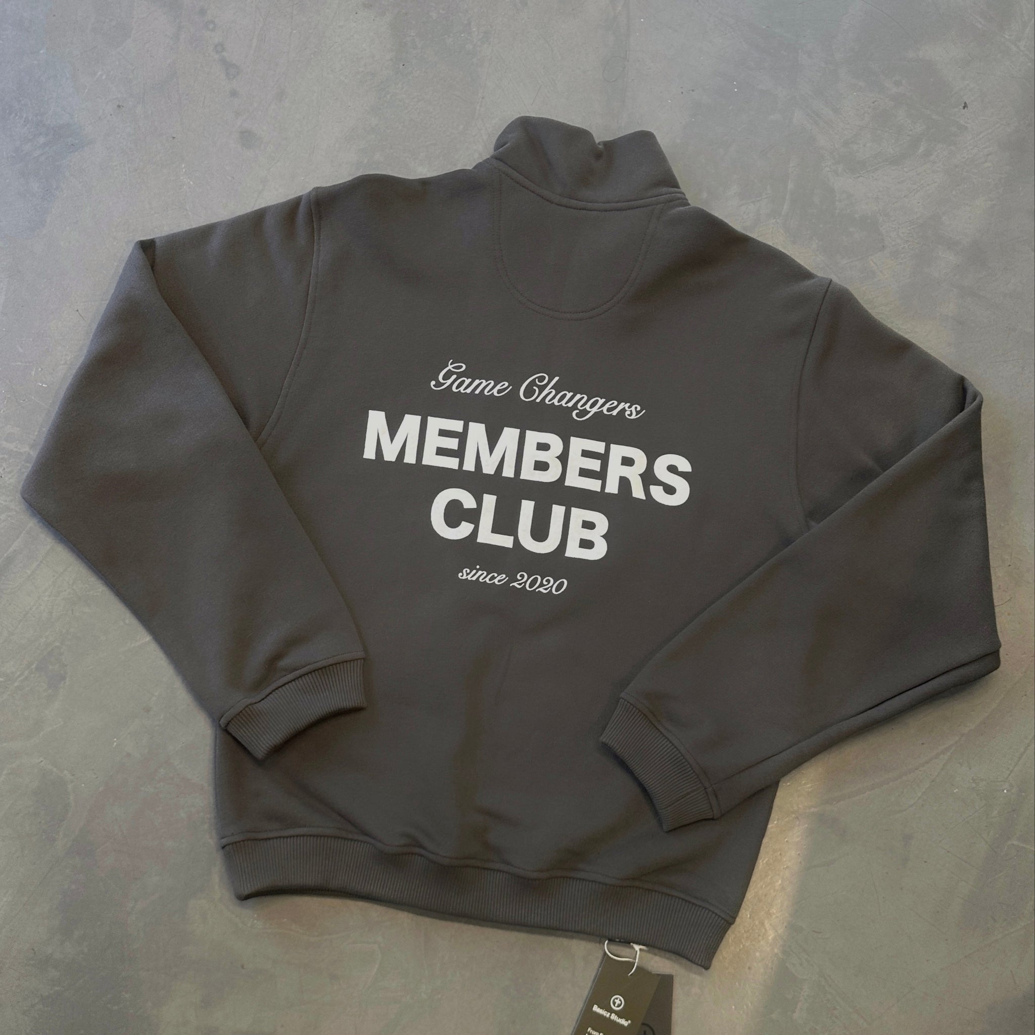 Members Club Terry Jacket Smokey