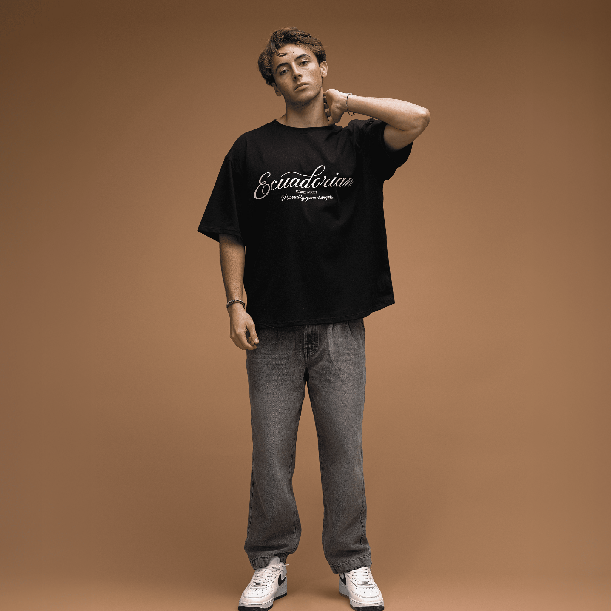 Ecuadorian Goods Tee Black