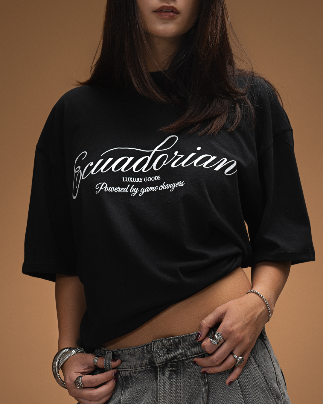 Ecuadorian Goods Tee Black