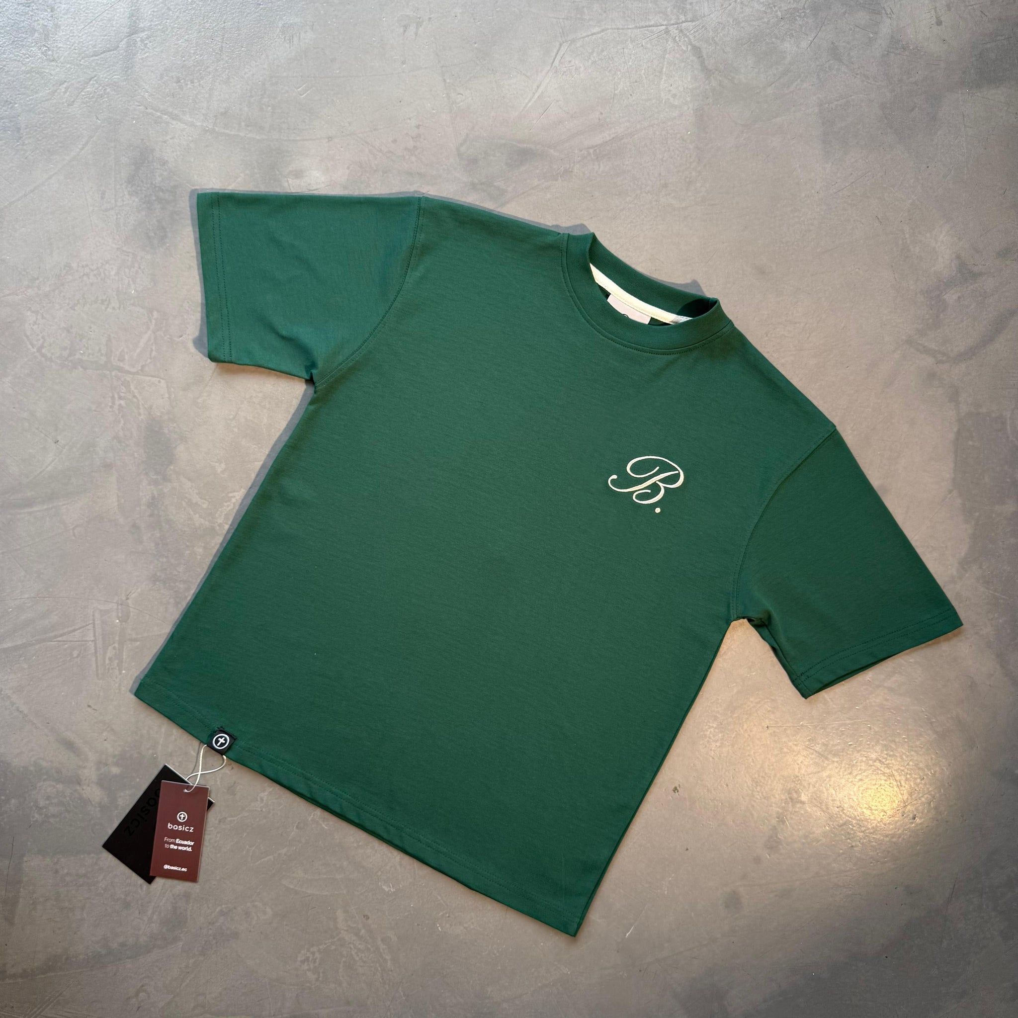 Star Tee Velvet Green