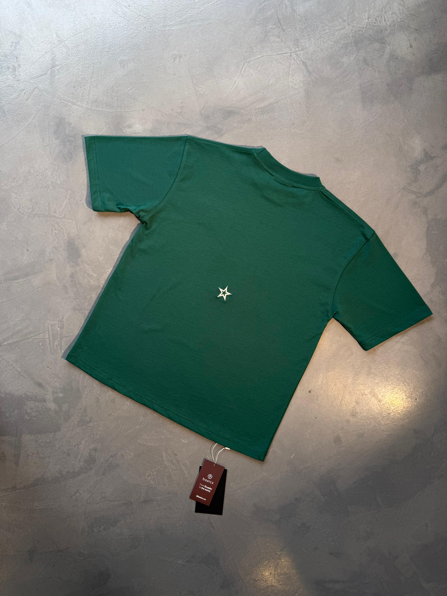 Star Tee Velvet Green