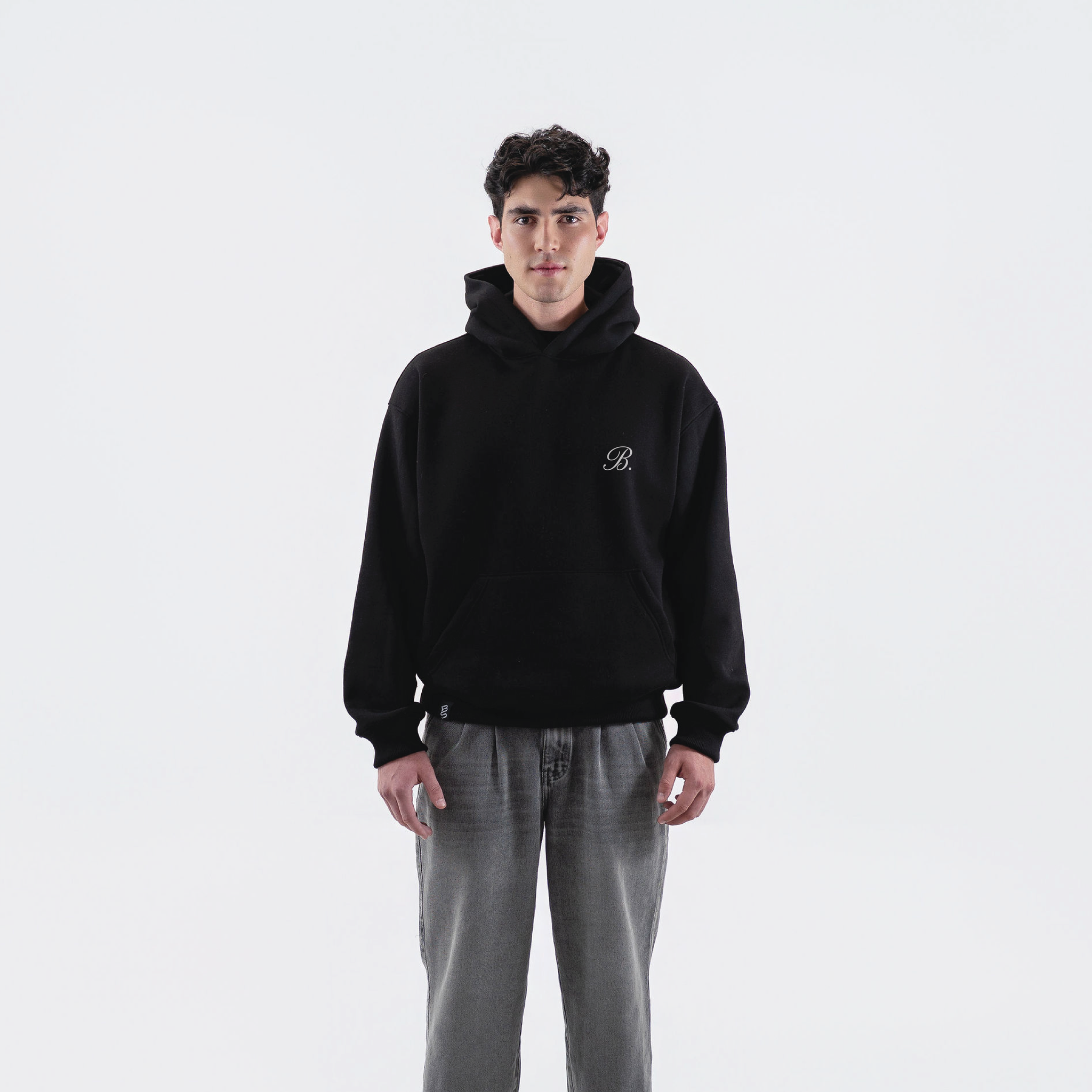 Timeless Gray Washed Baggy Pant