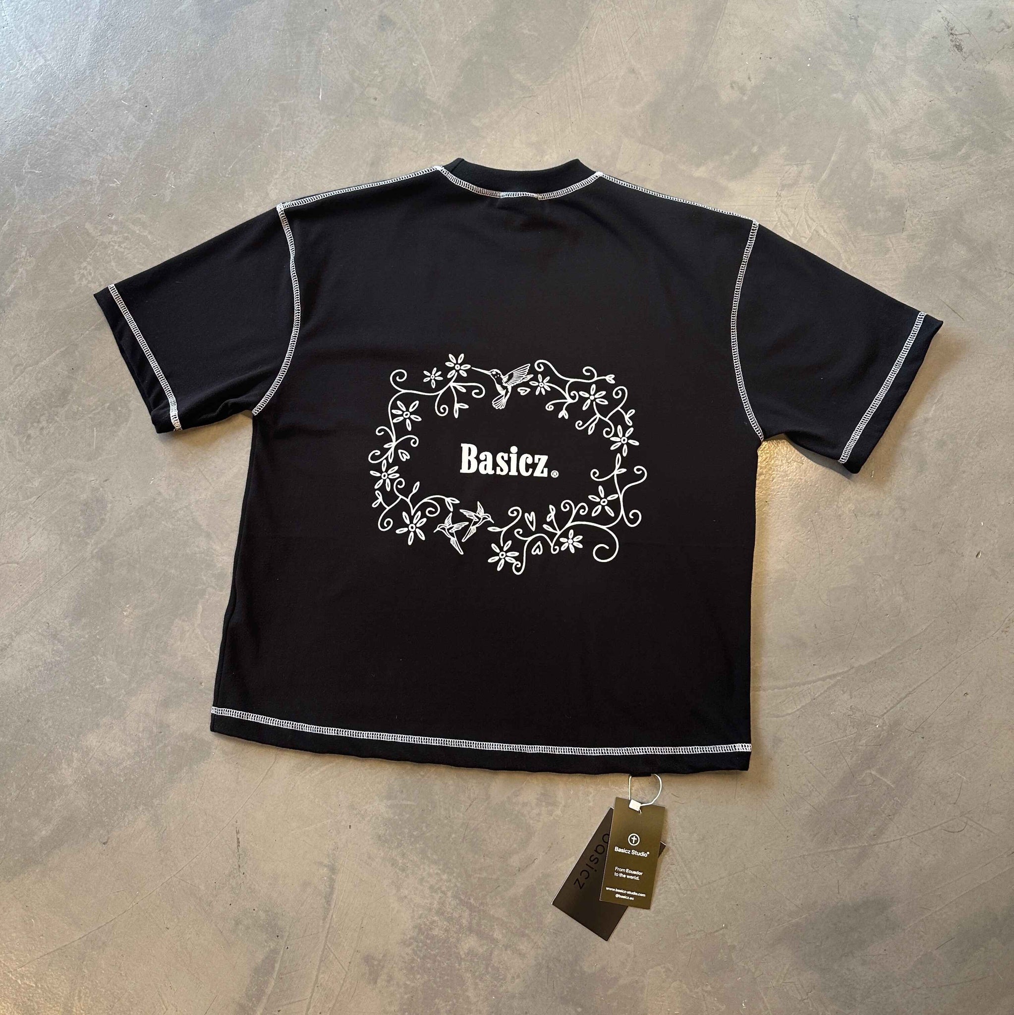 Chiasm Black Tee