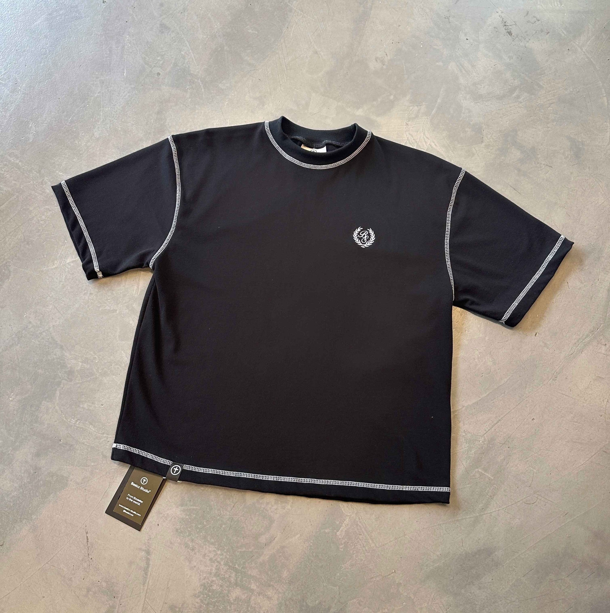 Chiasm Black Tee