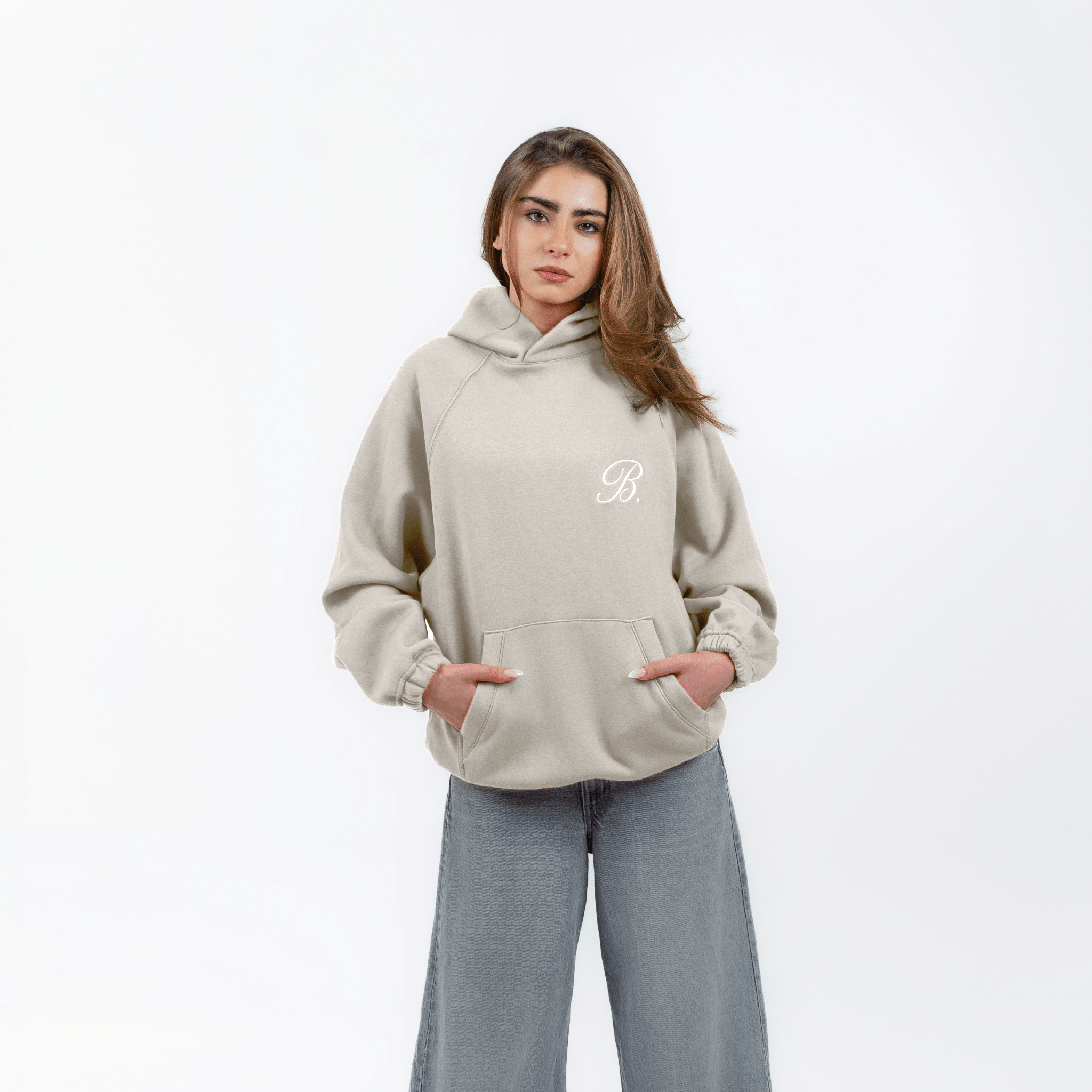 Ikigai Hoodie Latte - Basicz Studio®
