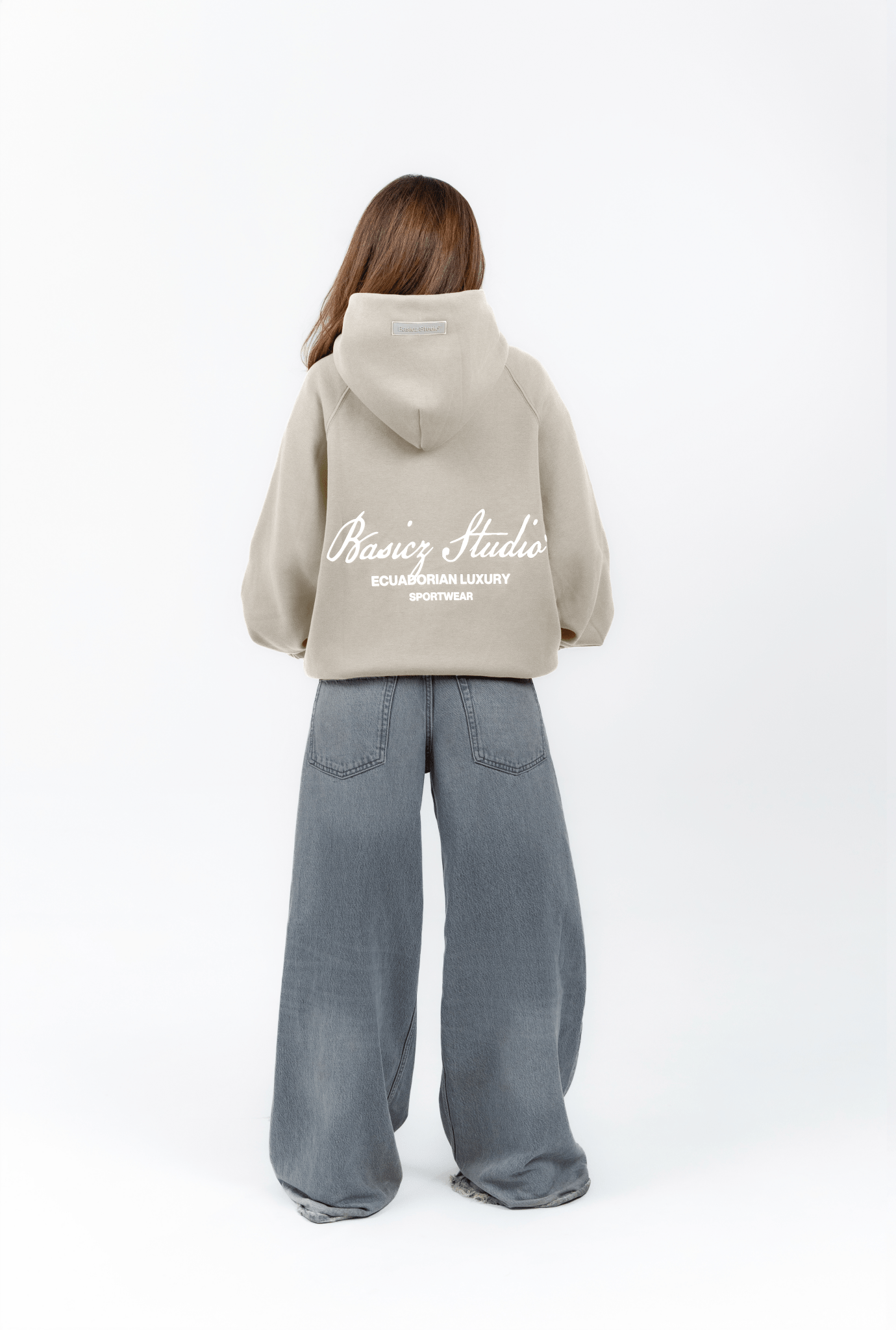 Ikigai Hoodie Latte - Basicz Studio®