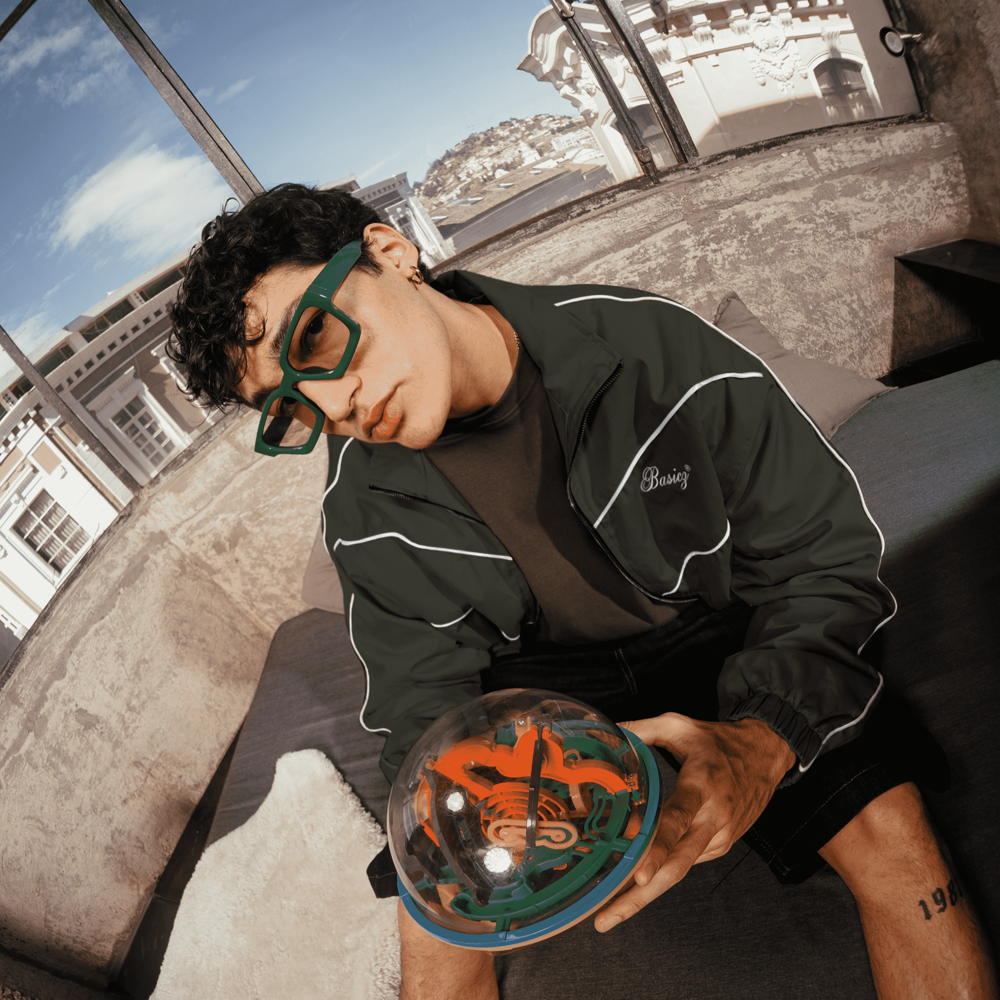 Lightwear Jacket Green - Basicz Studio®