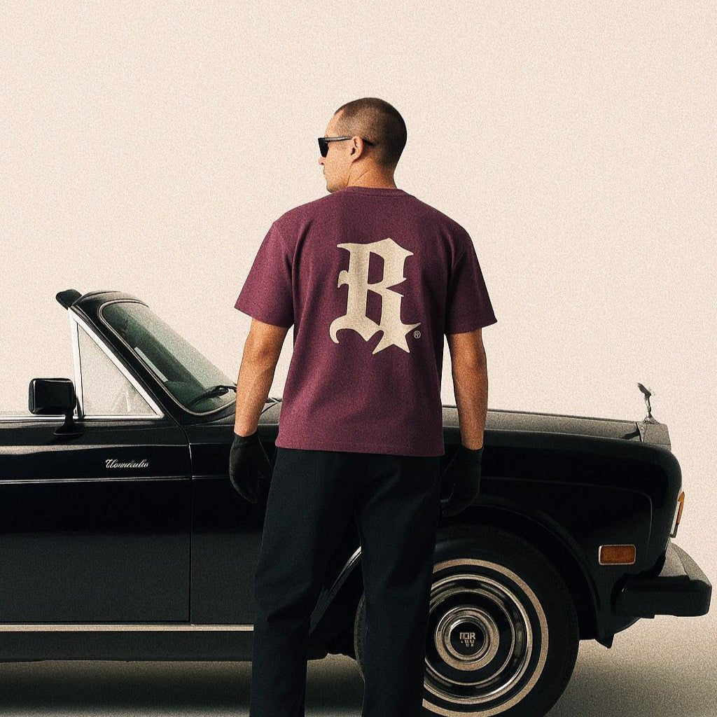 Old Money Merlot Tee - Basicz Studio®