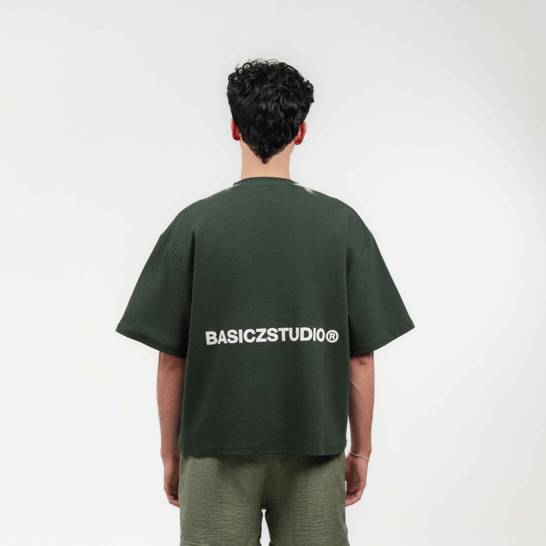 Signature Tee Green - Basicz Studio®