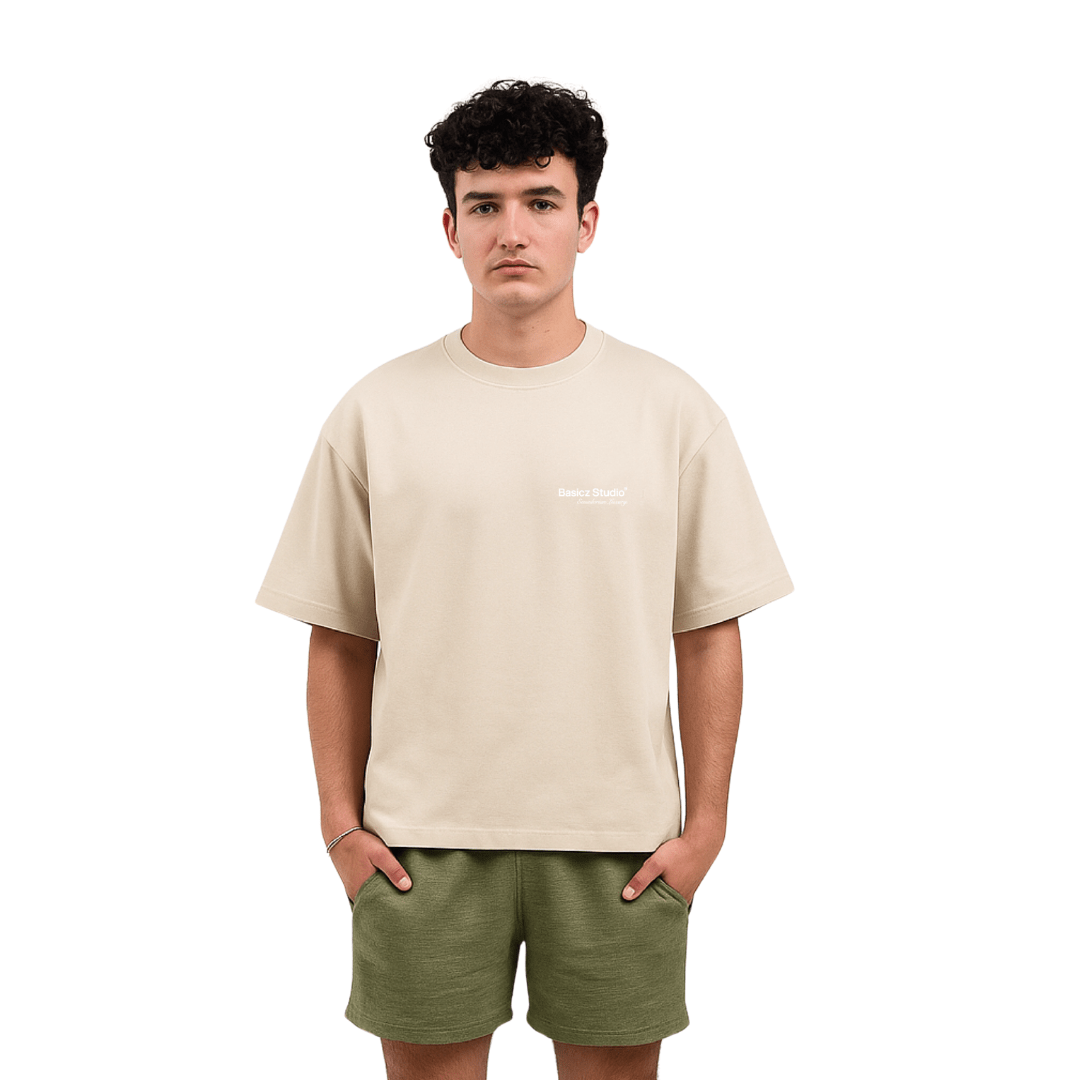 Signature Tee Latte - Basicz Studio®