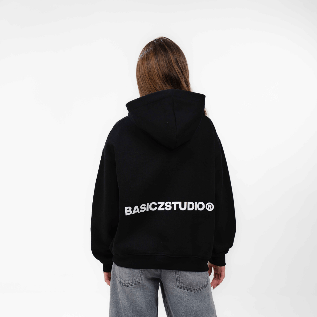 Terry Hoodie Premium Black - Basicz Studio®